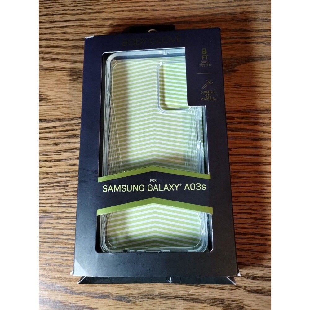 Samsung Galaxy Case A03s Transition Grip  - Clear Body Glove brand 8ft drop test